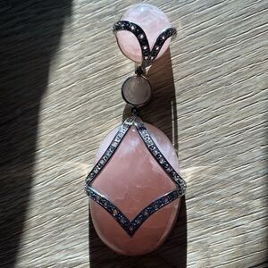 Rose Quartz necklace pendant